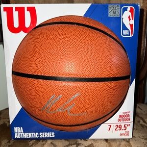 New NBA Kyle Kuzma authentic autographed Wilson basketball